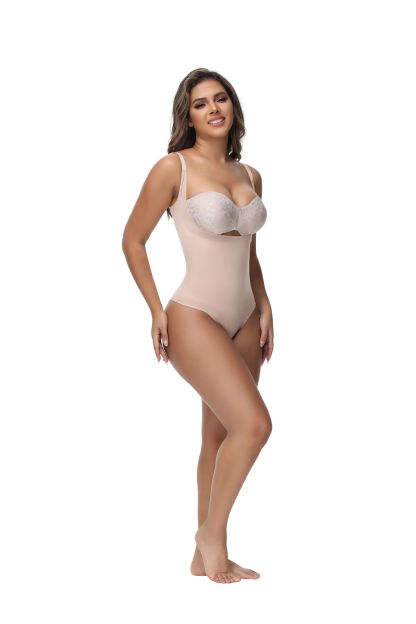 Seamless Body Shaper Thong Underwear High Waisted Butt Lifter Panty