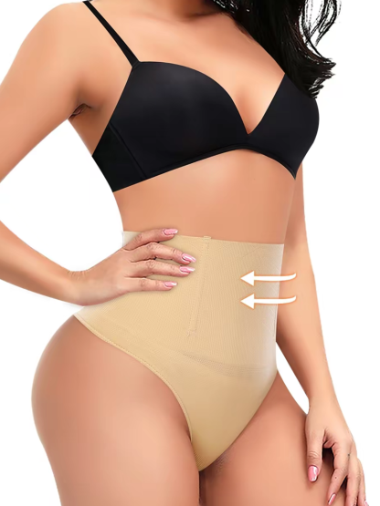 Women's Seamless High Waisted Shaping Thong