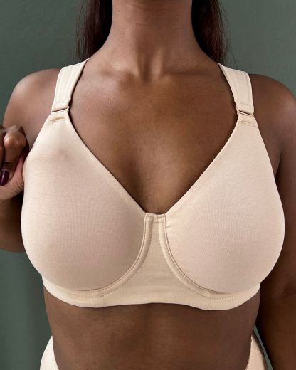 ChicCurve Organic Cotton  Plus Size T-shirt Bra