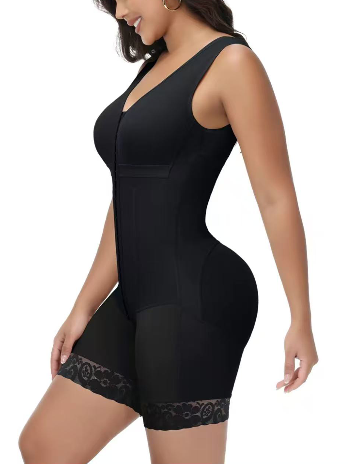 Women's Tummy Control Fajas Compression Butt Lifting Body Shaper