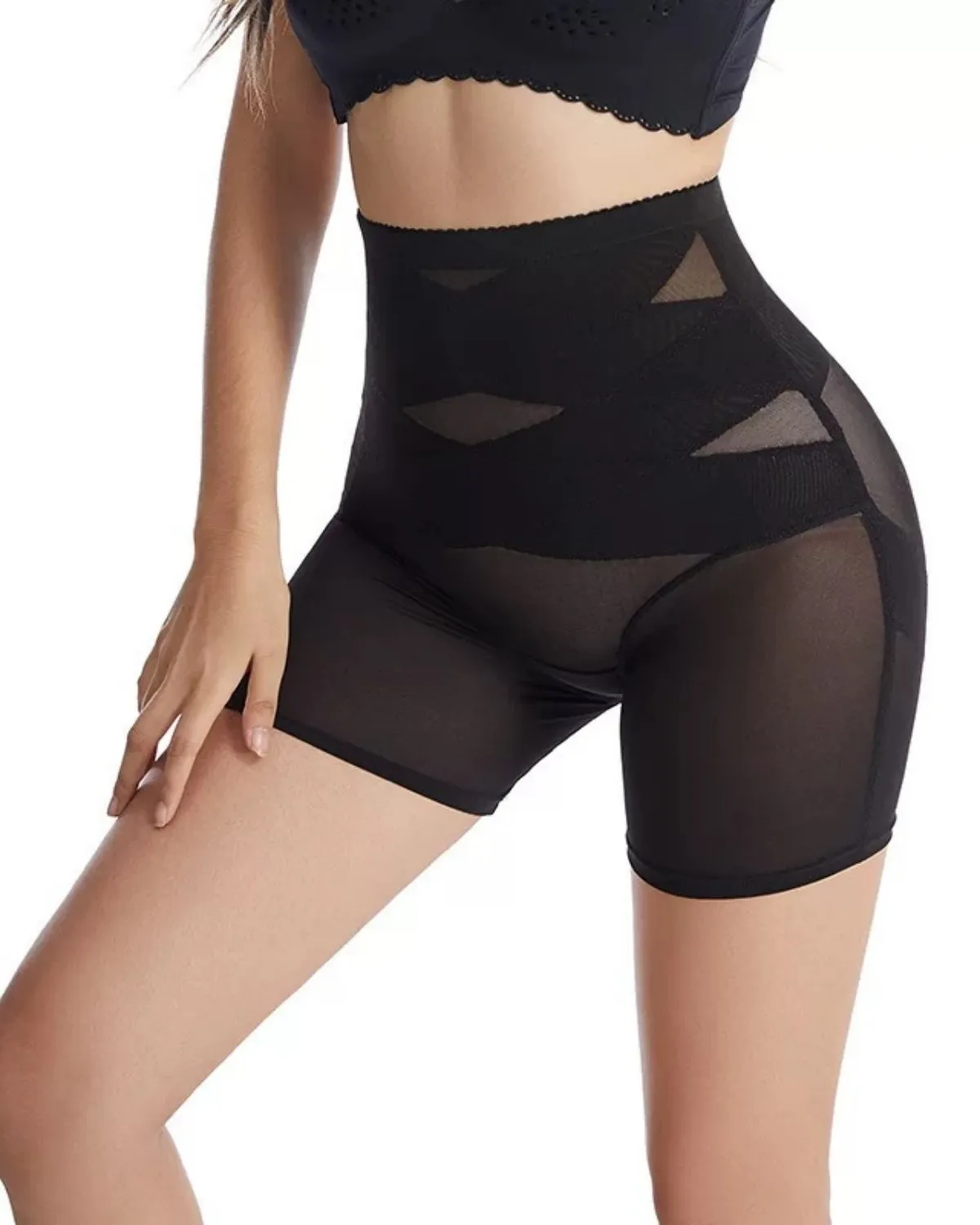 High Waist Tummy Sculpting Shorts