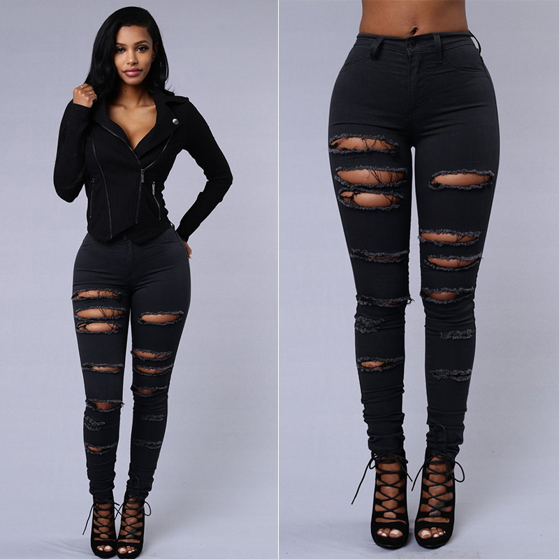 ChicCurve Women Fashion Denim Jeans 