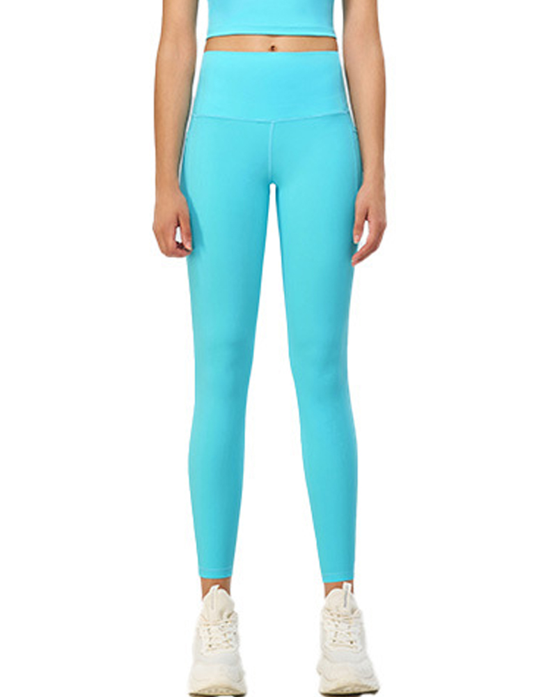 Butt Lifting Fitness Yoga Pants with Side Pockets