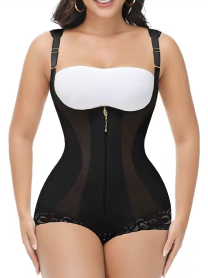 Women's Open Chest Sleeveless Tight Belly Control Butt Lifting Body Shaper