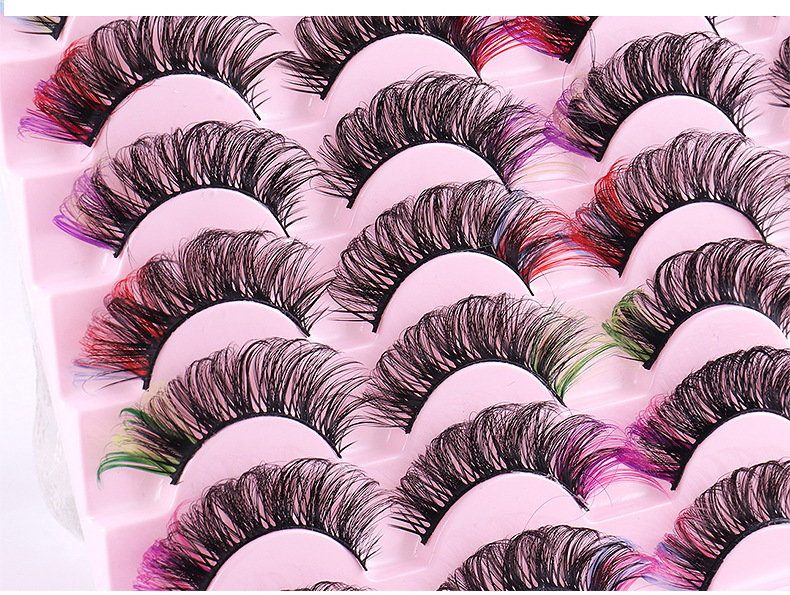 Russian Volume High Copy Color False Eyelash