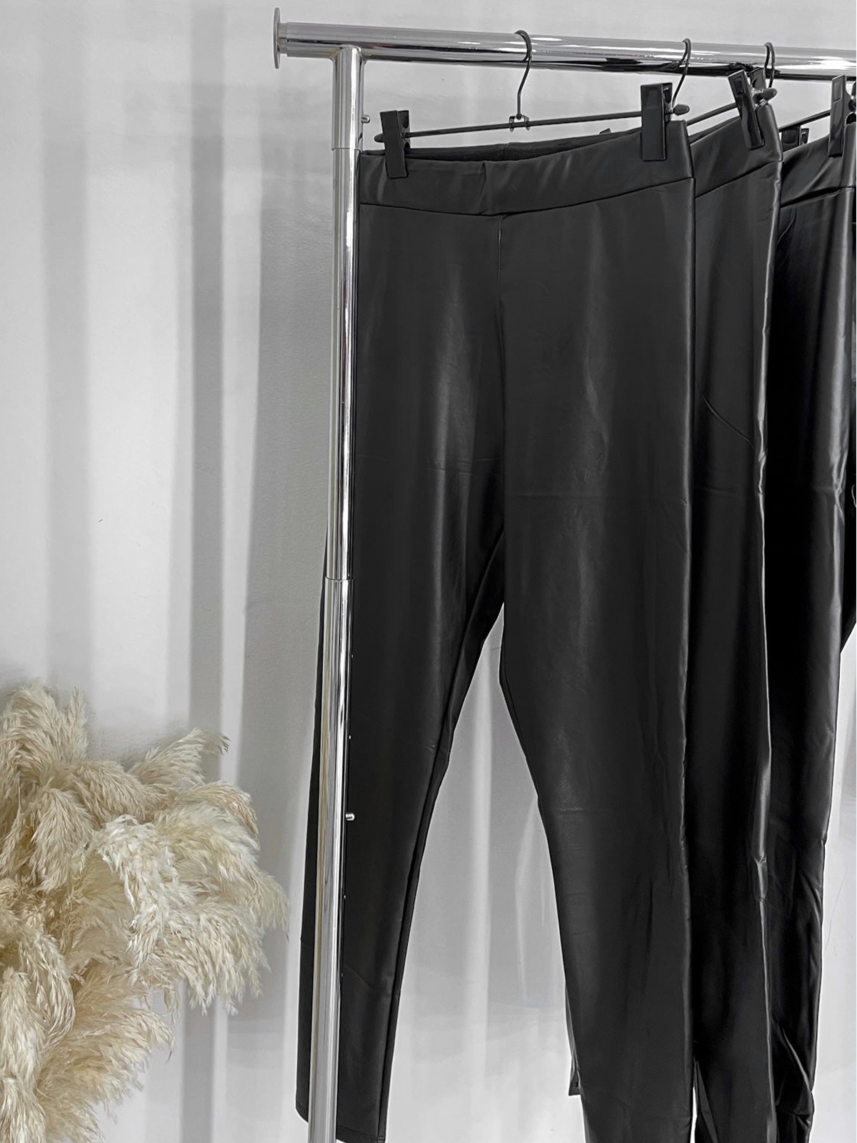 Butt Lift Pants Leather