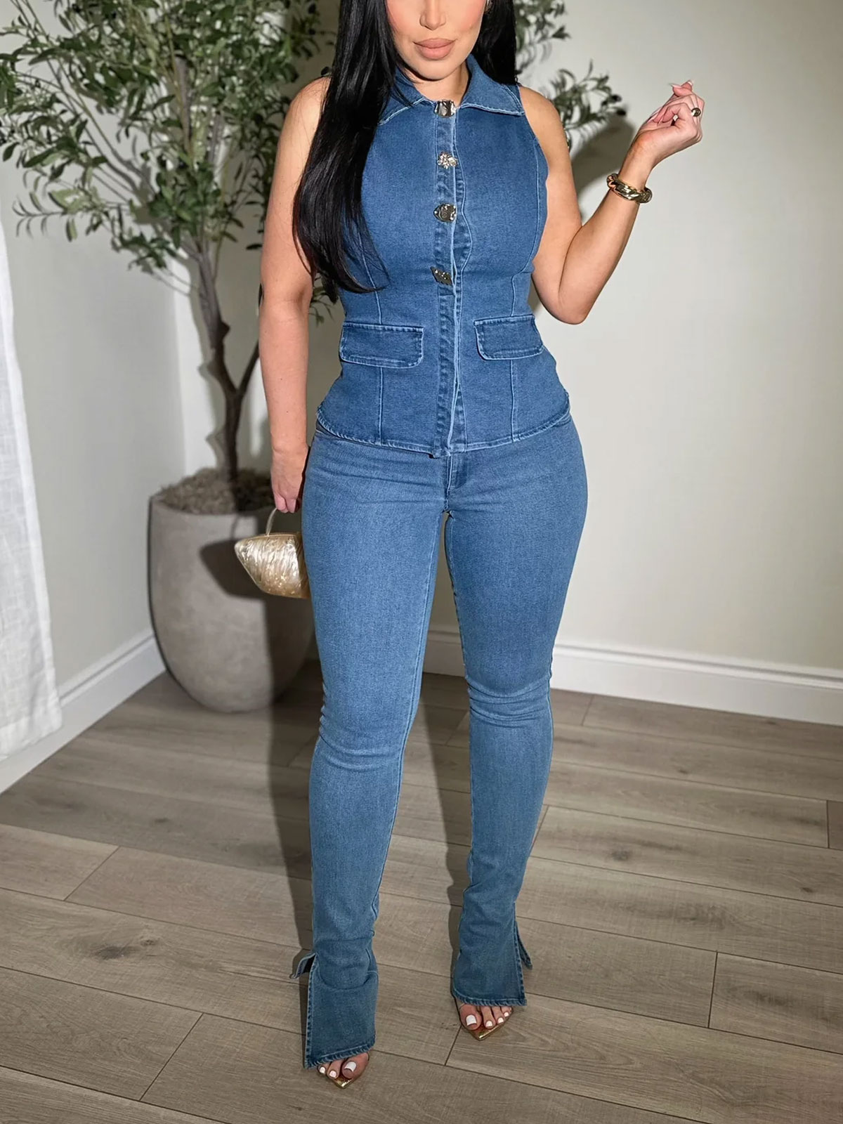 Classic Chic Denim Set