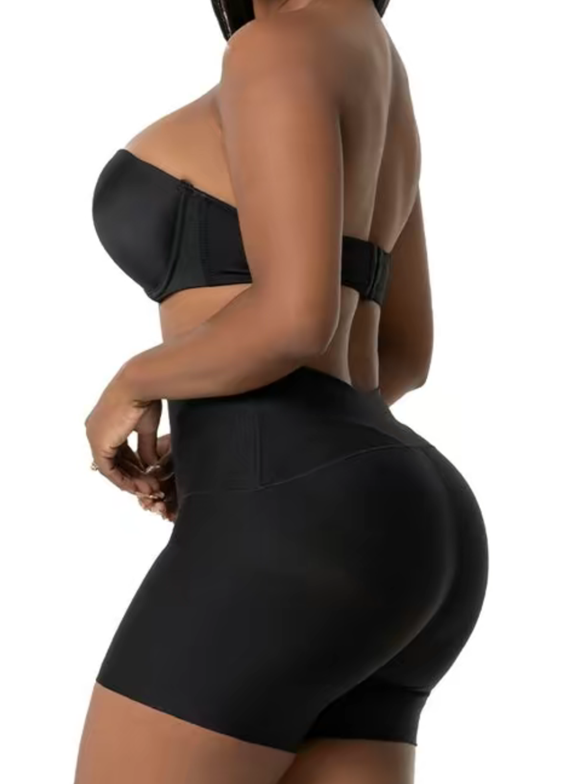 Women's Seamless High Waisted Shorts With Butt Lift