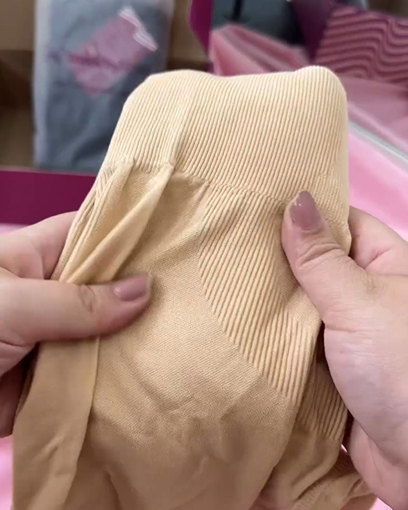 High-Waisted Hip-Lifting Corset Shaping Pants