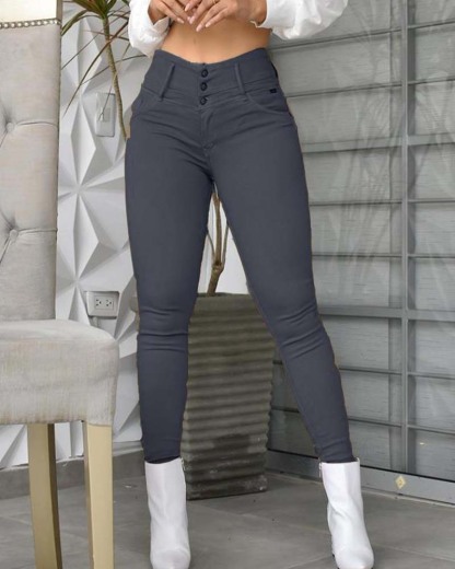 Casual High-Waisted Leggings