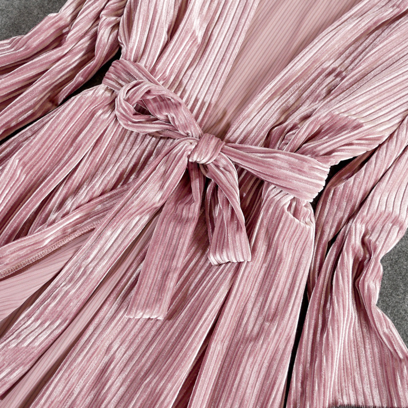 Velvet Sexy Lace Two Piece Pajamas