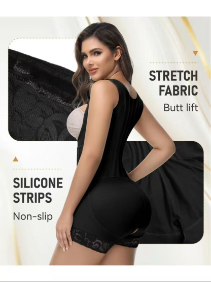 Women's Tummy Tuck Body Shaper Belly Belt Compression Tights