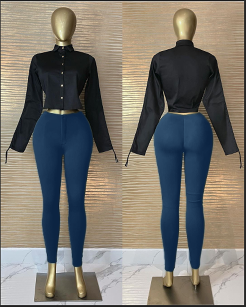 High Waist Tummy Control Shaping Butt Lifting Slimming Leggings