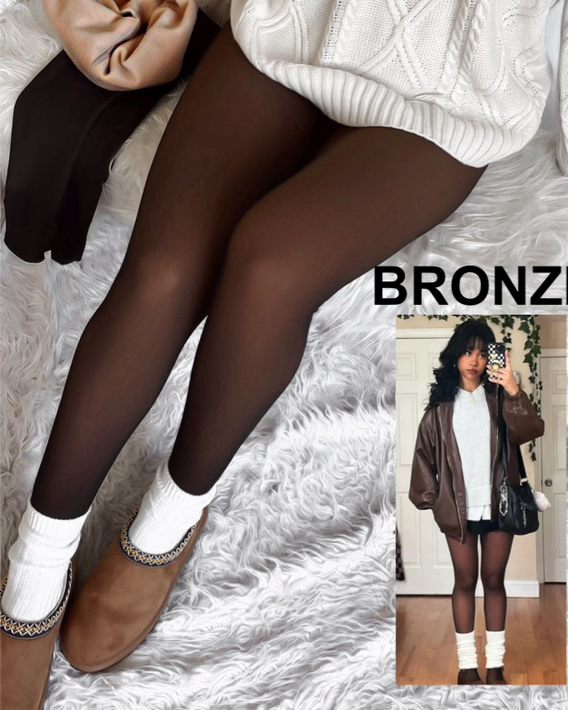 High Waist Stretch Fleece Lined Leggings