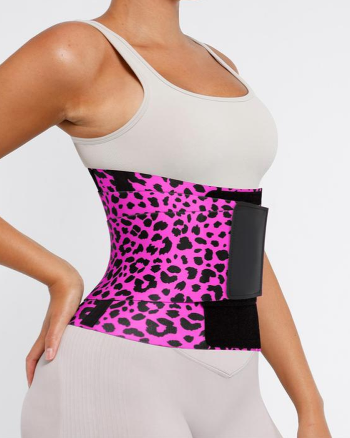 Waist Cincher Trimmer Ab Belt Tummy Control Body Shaper with Triple Wrap