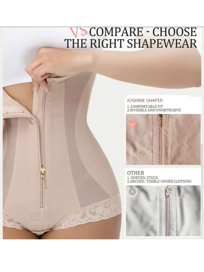 Women's Open Chest Sleeveless Tight Belly Control Butt Lifting Body Shaper