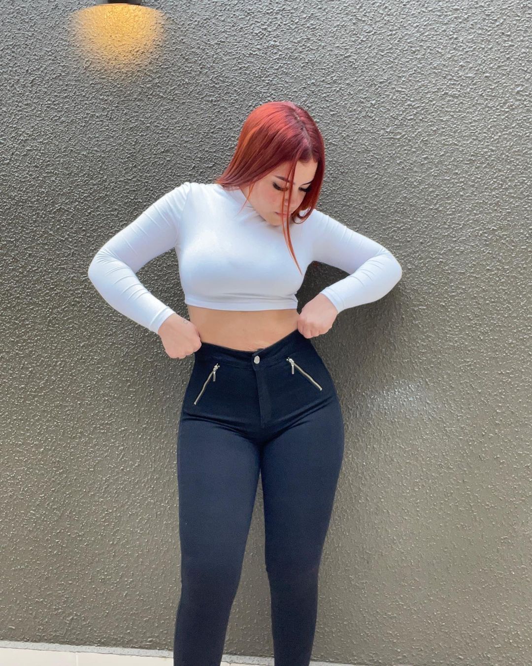 ChicCurve Black High Waist Skinny Jeans