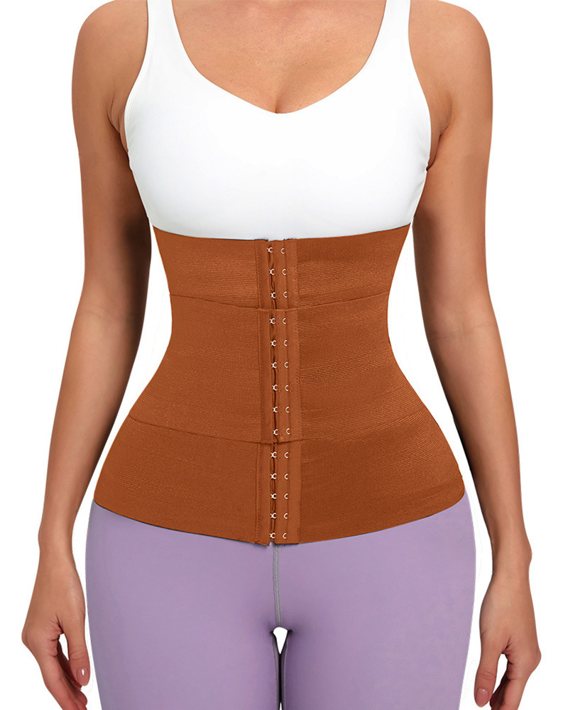 Buttoned Waist Shaping And Abdominal Belt