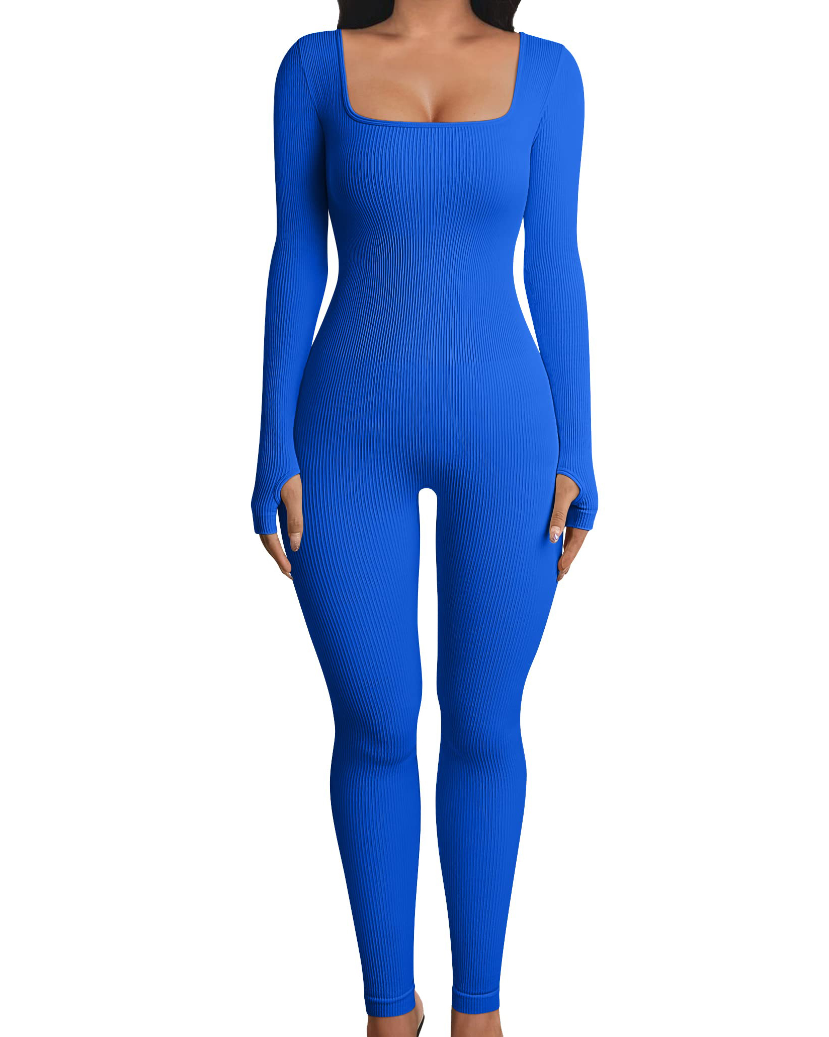 Women Yoga Jumpsuits Workout Snatching Long Sleeve Sport Jumpsuits