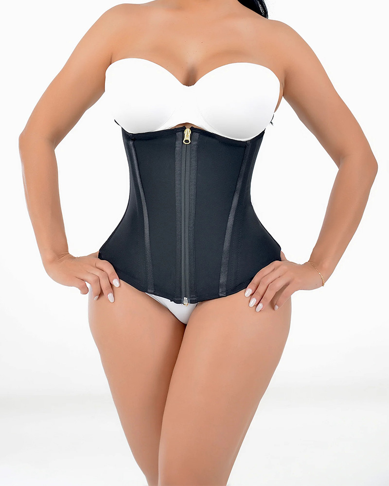 Zip & Breasted Body Shaper Waist trainer