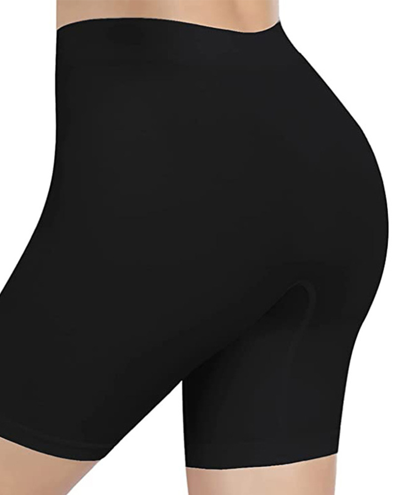 Three-Point High-Waisted Sports Nude Shapewear Shorts