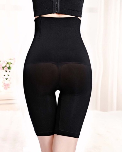 High-Waisted Boxers Corset And Hip Lift Body Sculpting Pants