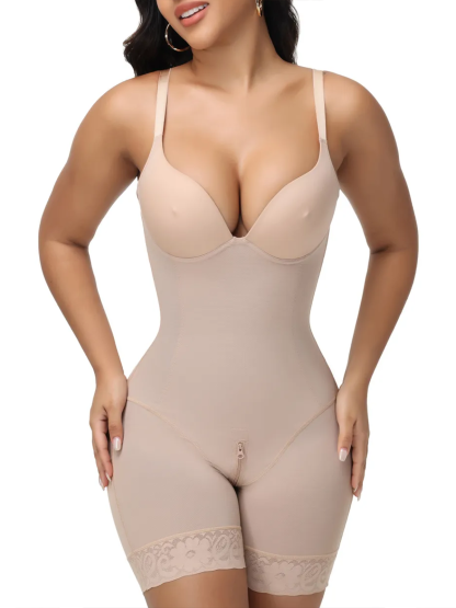 Bodysuit With Cups And Raised Dots