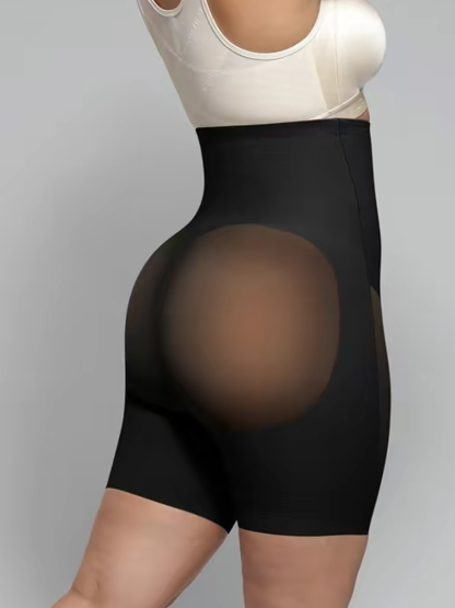 High Waisted Seamless Breathable Tummy Control Shaping Shorts