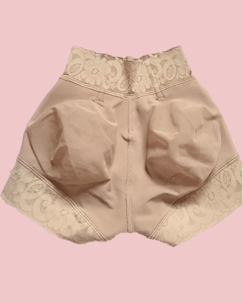 Invisible Low Waist Seamless Tummy Control Butt Push Up Short