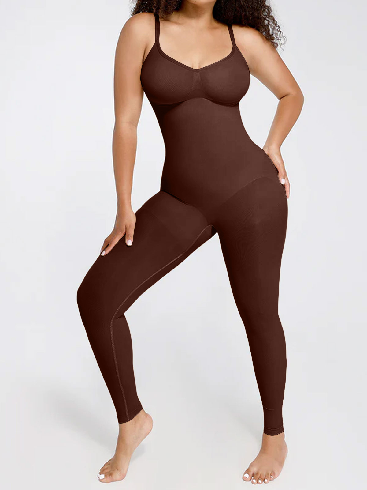 Seamless Breast Support Waist and Abdomen Shaping Full Body Shaper