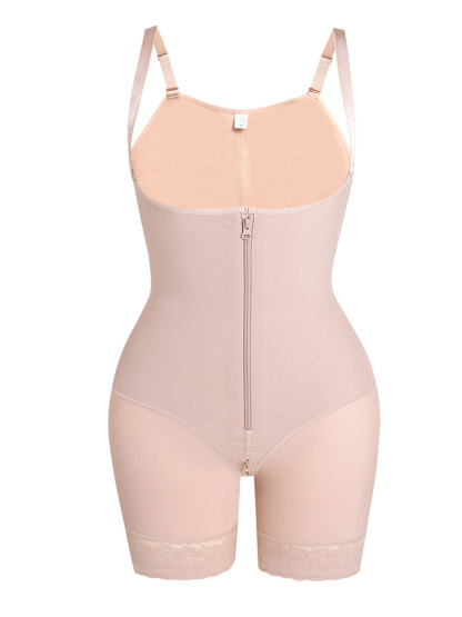 Tummy Control Invisible Zipper Faja Underbust Shapewear