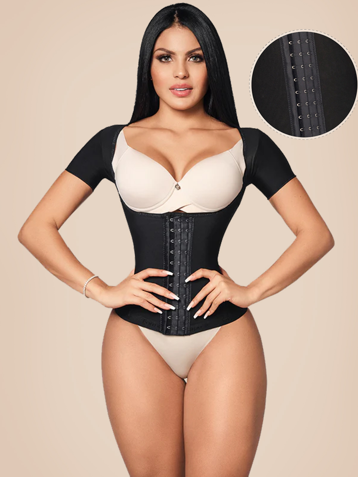 Waist Trainer | Waistband With Snaps-ChicCurve