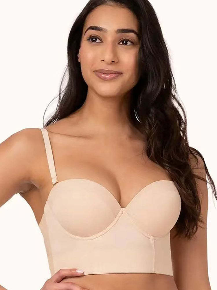 ChicCurve Women Longline Bra Strapless