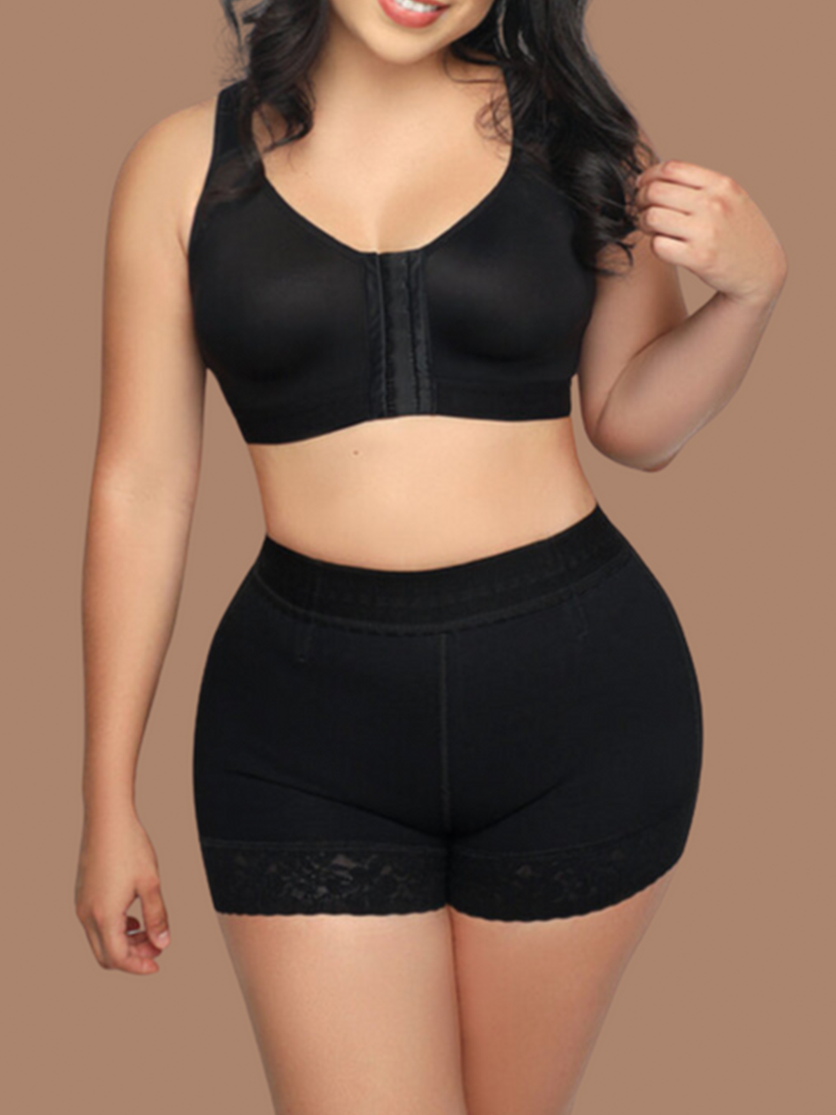 Women High Waist Invisible Butt Lifting Shorts