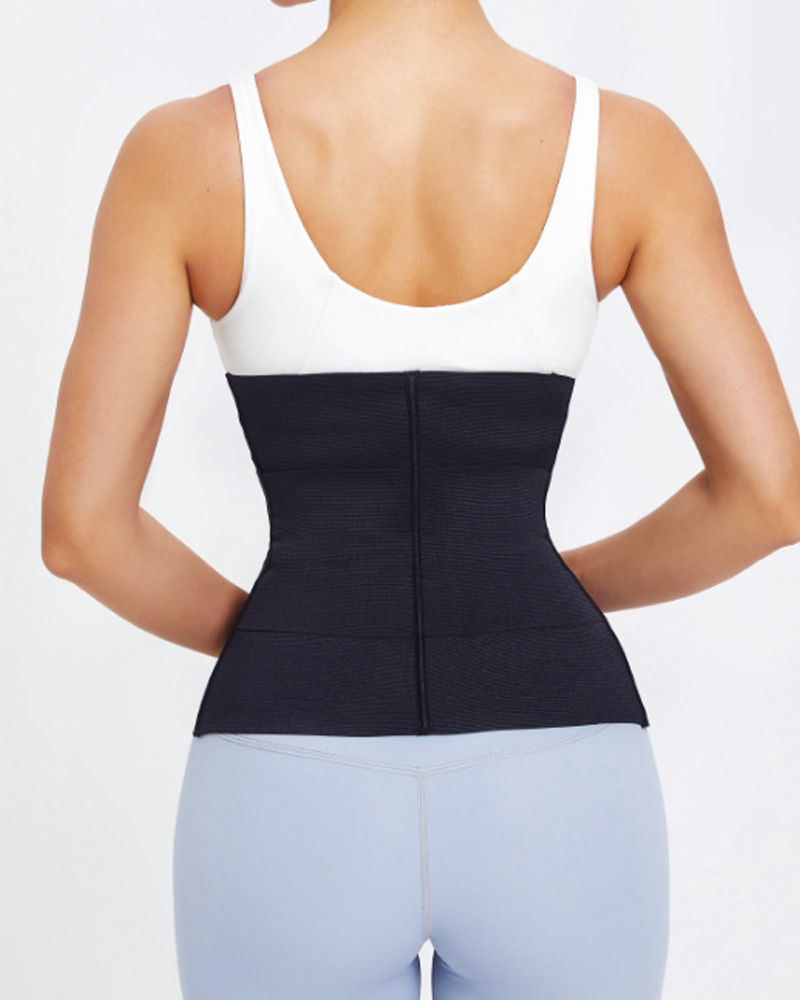 Buttoned Waist Shaping And Abdominal Belt