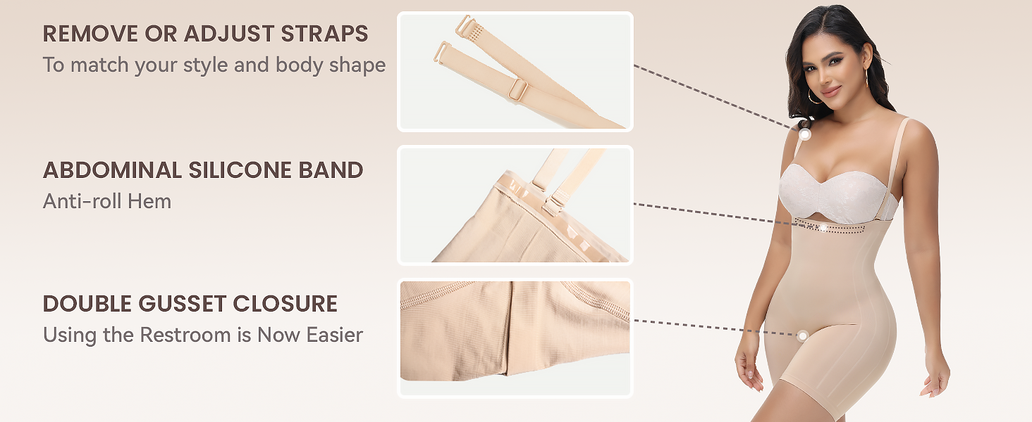 Shapewear Tummy Control Shorts Detail