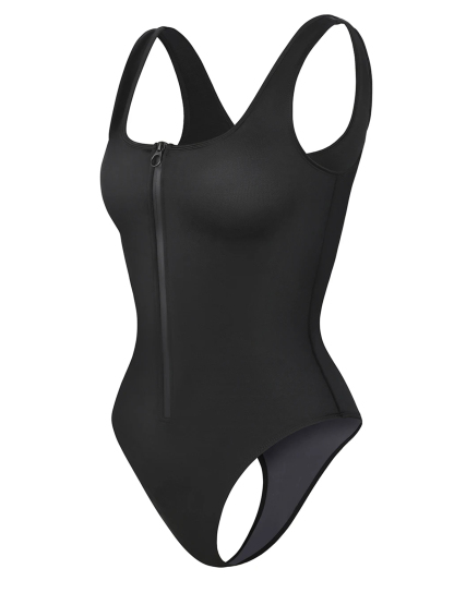 Tummy Control One-Piece Slimming Shapewear Swimsuit 