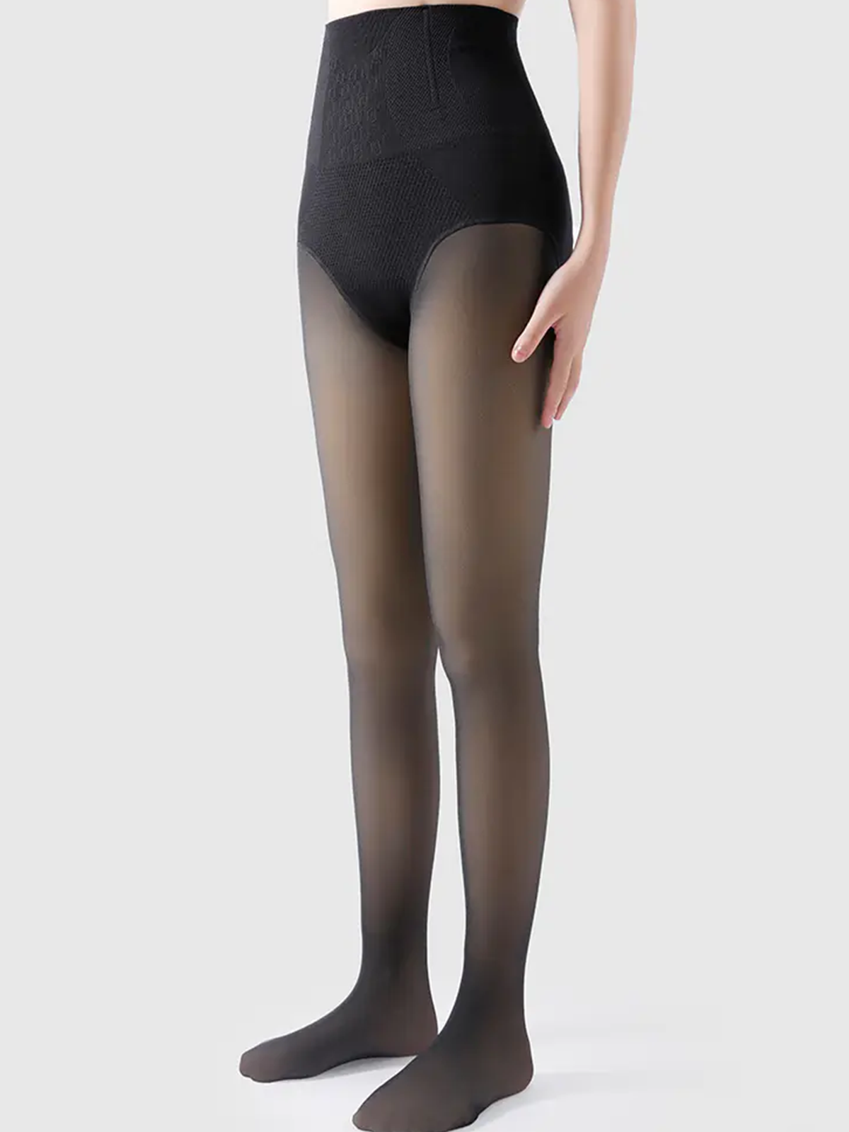 High-Waisted Stretch Thermal Leggings
