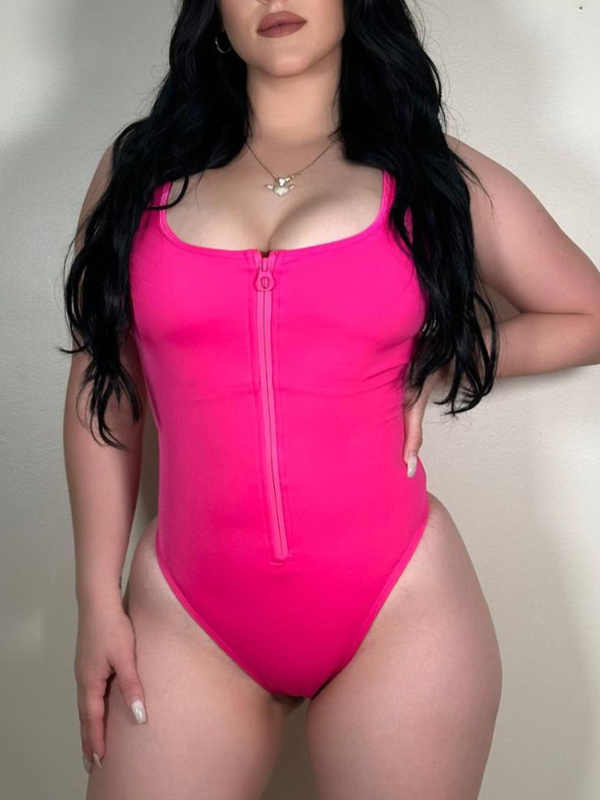 Tummy Control One-Piece Slimming Shapewear Swimsuit