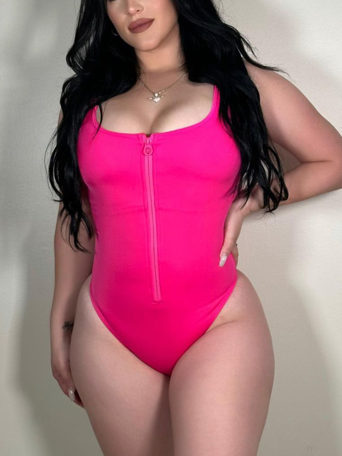 Tummy Control One-Piece Slimming Shapewear Swimsuit