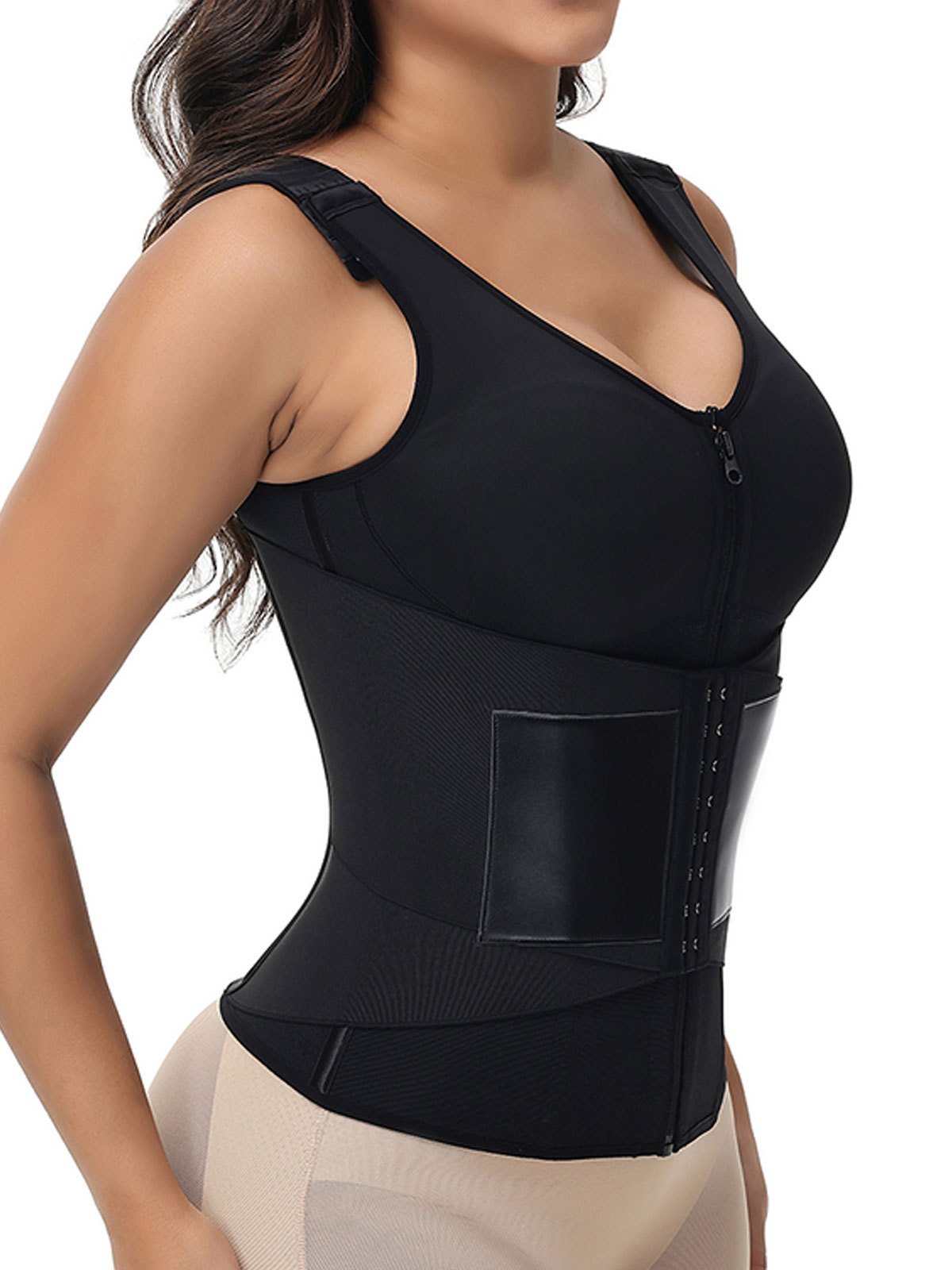 Hourglass Tummy Control Body Shaper Workout Corset Shapewear in built Bra