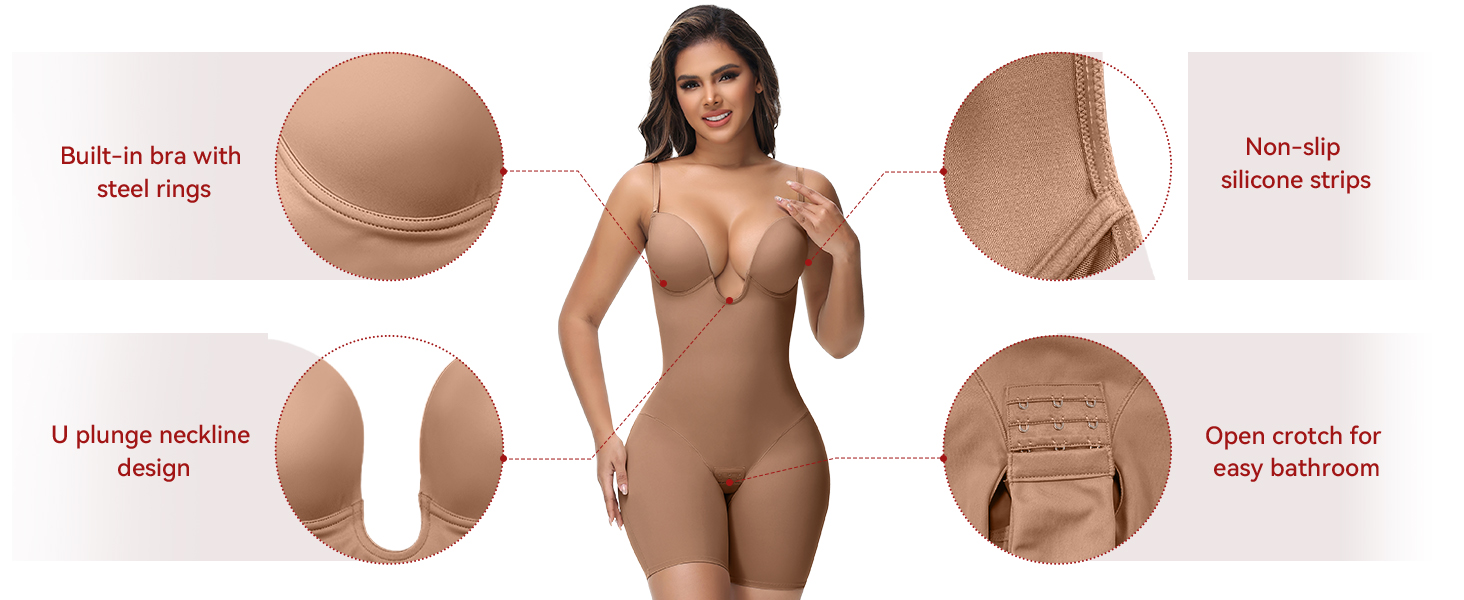 u plunge shapewear