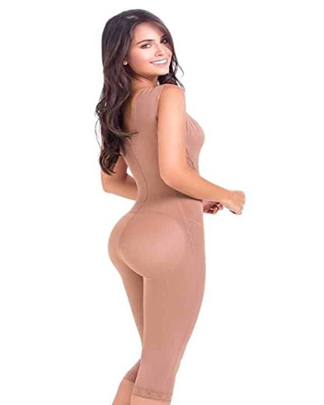 Tummy Tuck Hook & Eye Closure Support Hip Lift Long Shapewear