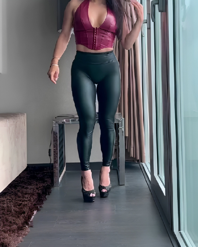Skinny Leather Pants