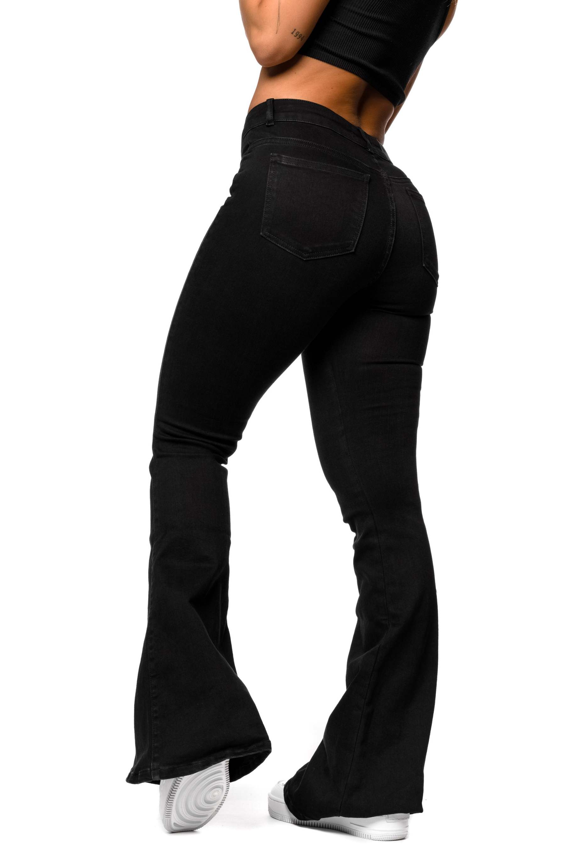 High Waist Lifted Jeans
