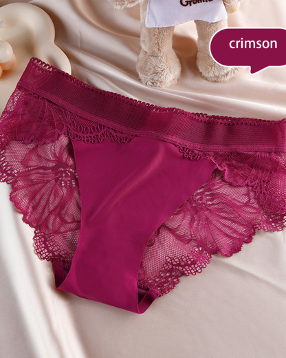 ChicCurve Luxury Lace Silk Underwear Panty