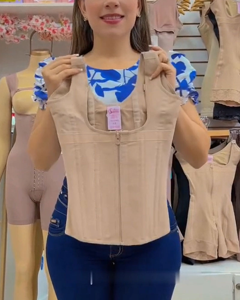 Women's Corset Shaping Vest Steel Bone Sports Belt