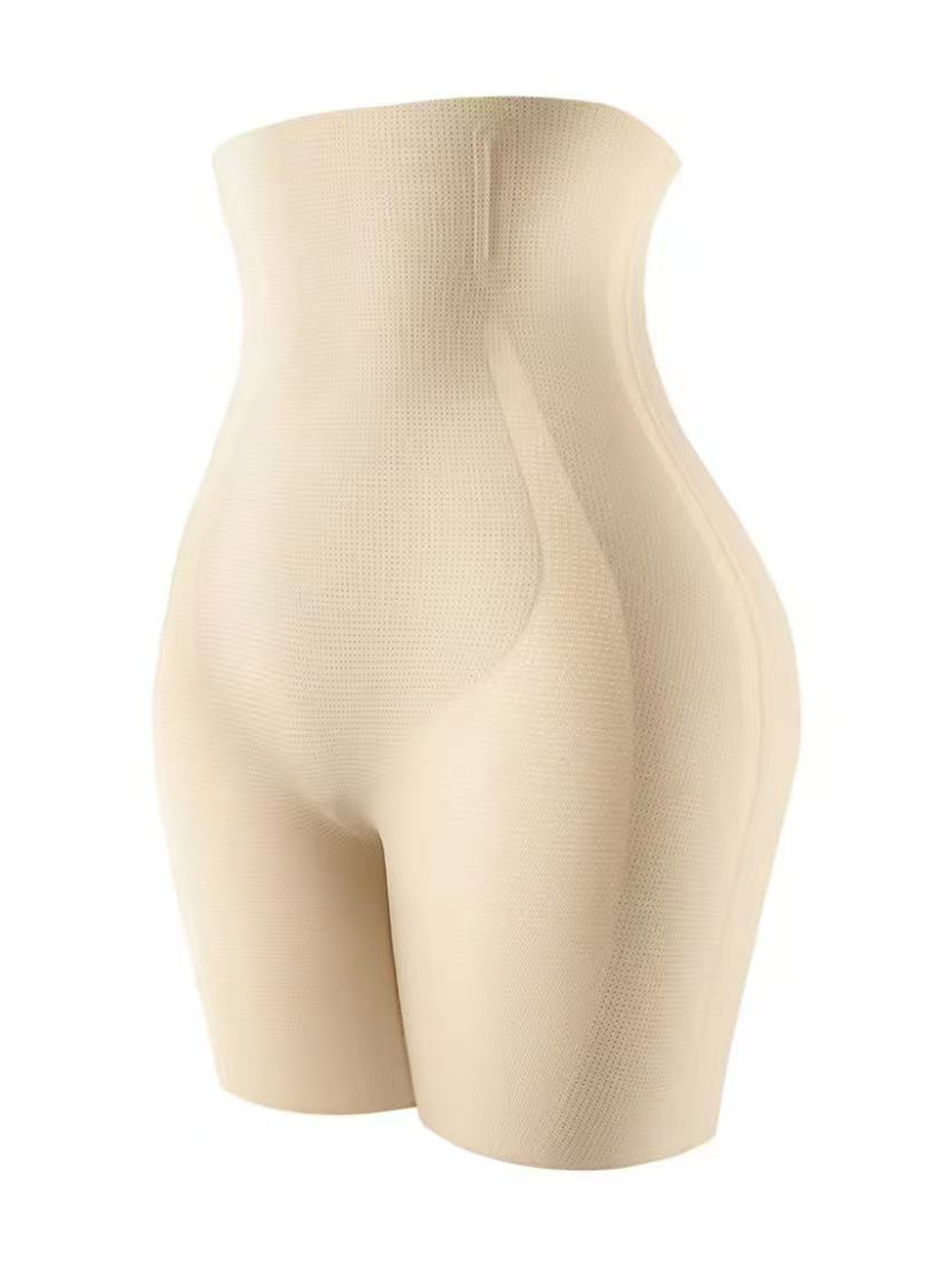 Women's Seamless Design Tummy Control Shaper Shorts Built-in Gusset High Waist Shaper Pants