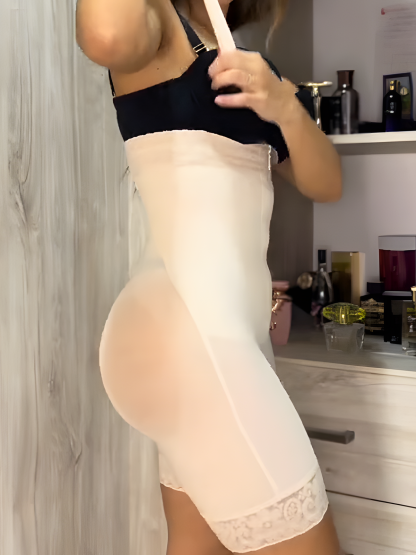 Front Zipper High-pressure Shape Shorts