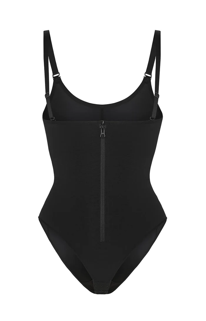 Women's Waist Trainer Slimming Shapewear Postpartum Recovery Fajas With Zipper Corset Effect Butt-Lifting Body Shaper